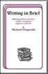 Writing in Brief