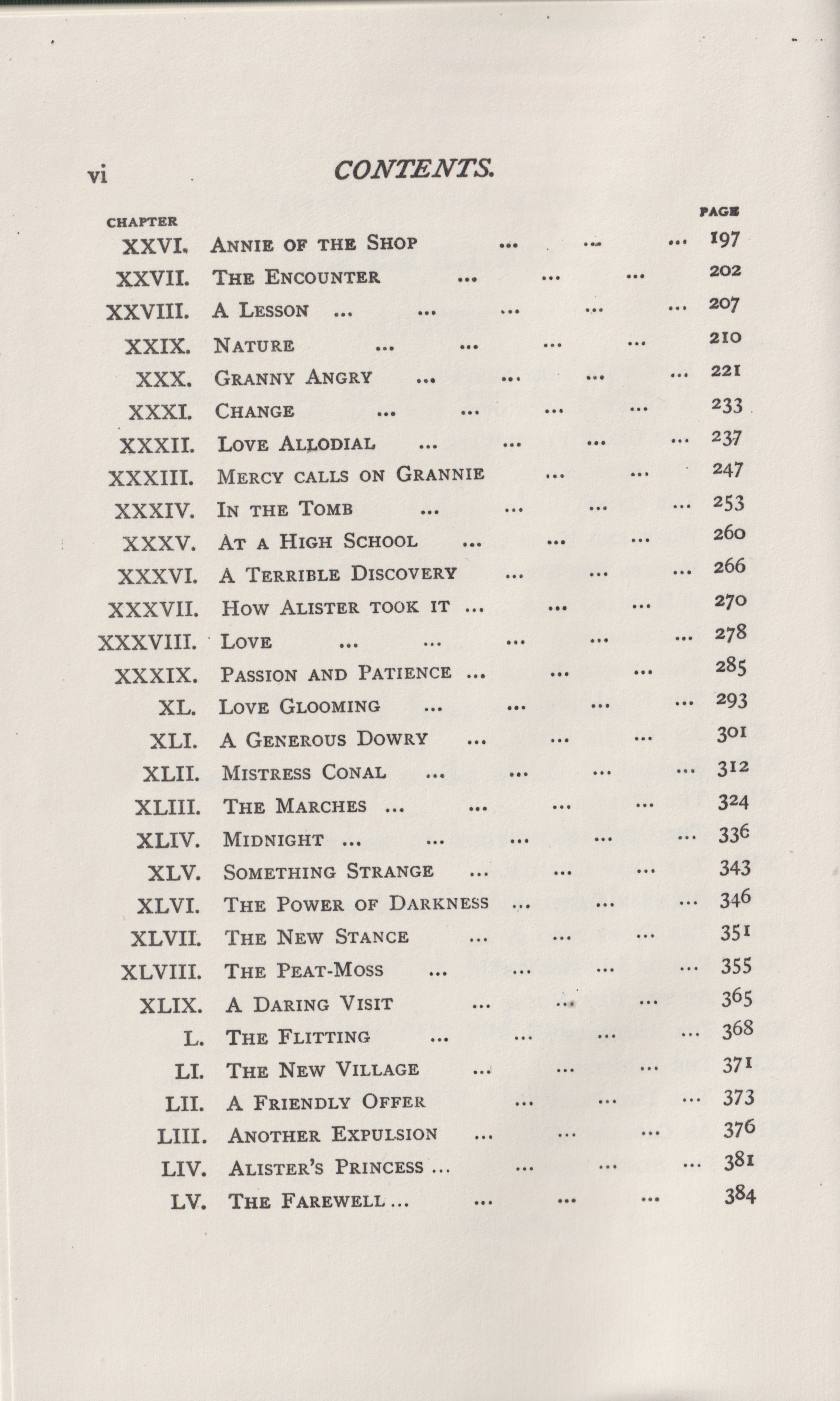 Page 2 Table of Contents
